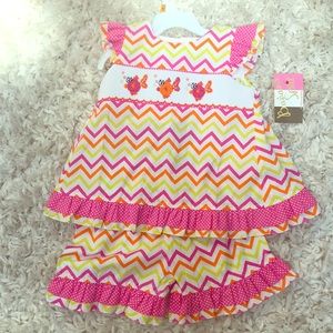 Toddler outfit (Banana Split) 3t